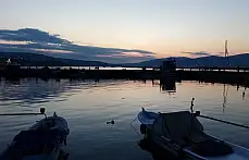 Bandırma'da gün batımı, görenleri hayran bıraktı