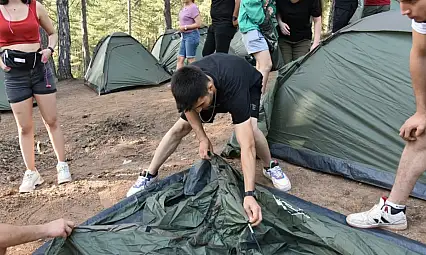 'Doğal şehir' Sındırgı'da Kamp ve Karavan Festivali başladı