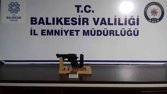 Balıkesir'de 'Huzur' operasyonu