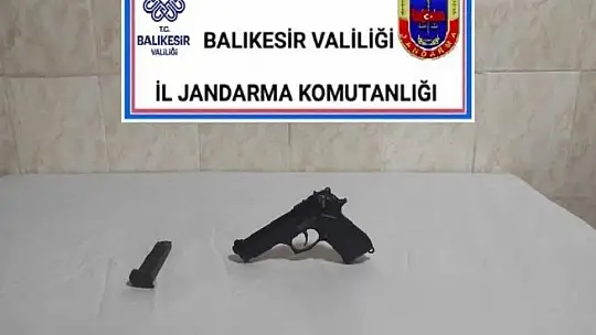 Balıkesir'de jandarmadan 'Huzur' operasyonu