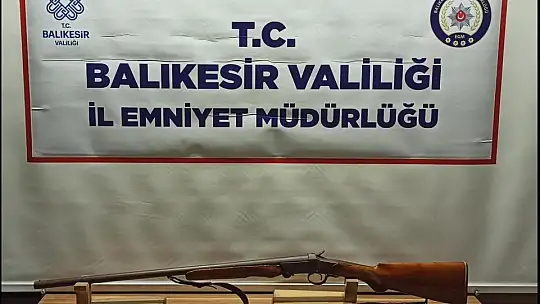 Balıkesir'de polis ve jandarmadan 66 şüpheliye gözaltı