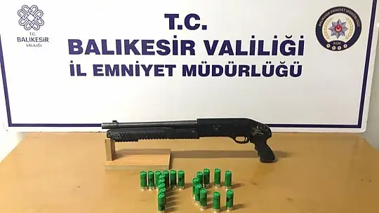 Balıkesir'de polisten 31 şahsa 'Huzur' operasyonu