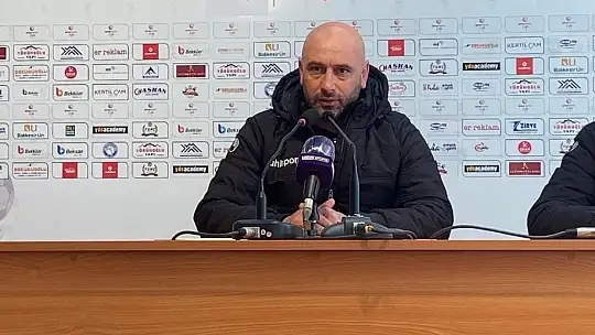 Balıkesirspor - Büyükşehir Belediye Erzurumspor maçın ardından