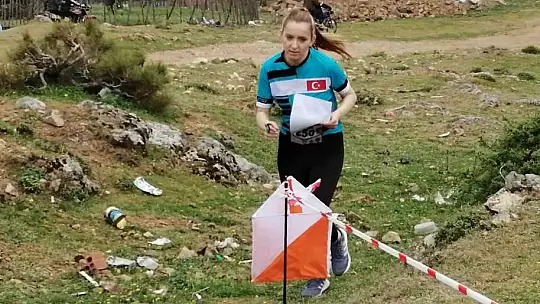 Çanakkale Kahramanı Seyit Onbaşı'nın memleketi Havran oryantiring sporuna ev sahipliği yaptı