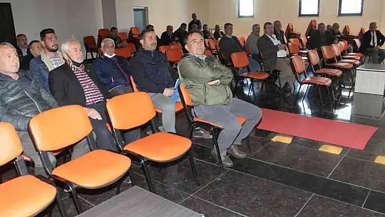 Manyaslı muhtarlara kadına yönelik şiddet ile mücadele semineri