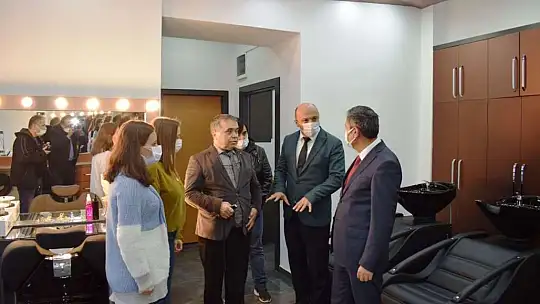 Yeni İl Milli Eğitim Müdürü Tatlı,  Ayvalık'ta incelemelerde bulundu